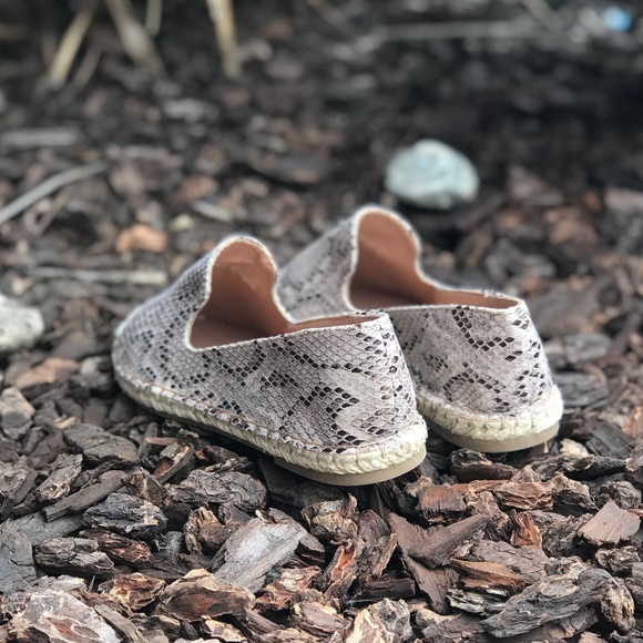Snake skin espadrilles slip on - Picture 4 of 7